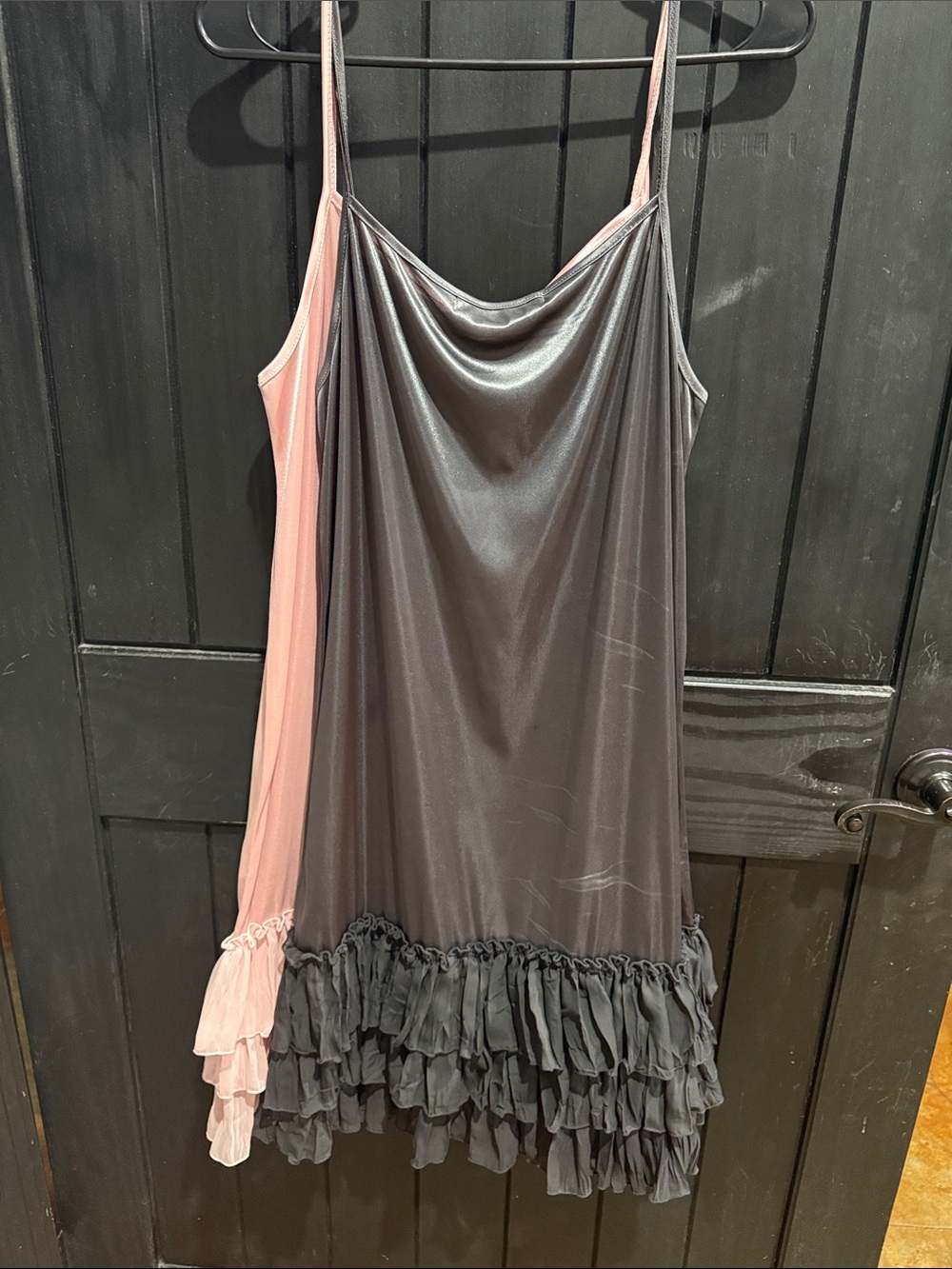 By Together Dusty Pink Satin Slip Tank